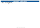 NCR 7360-K451 Kit - 12" Bag Rack