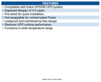 Eaton 744-A2217 Internal Replacement Battery Cartridge for 5P550R UPS Systems
