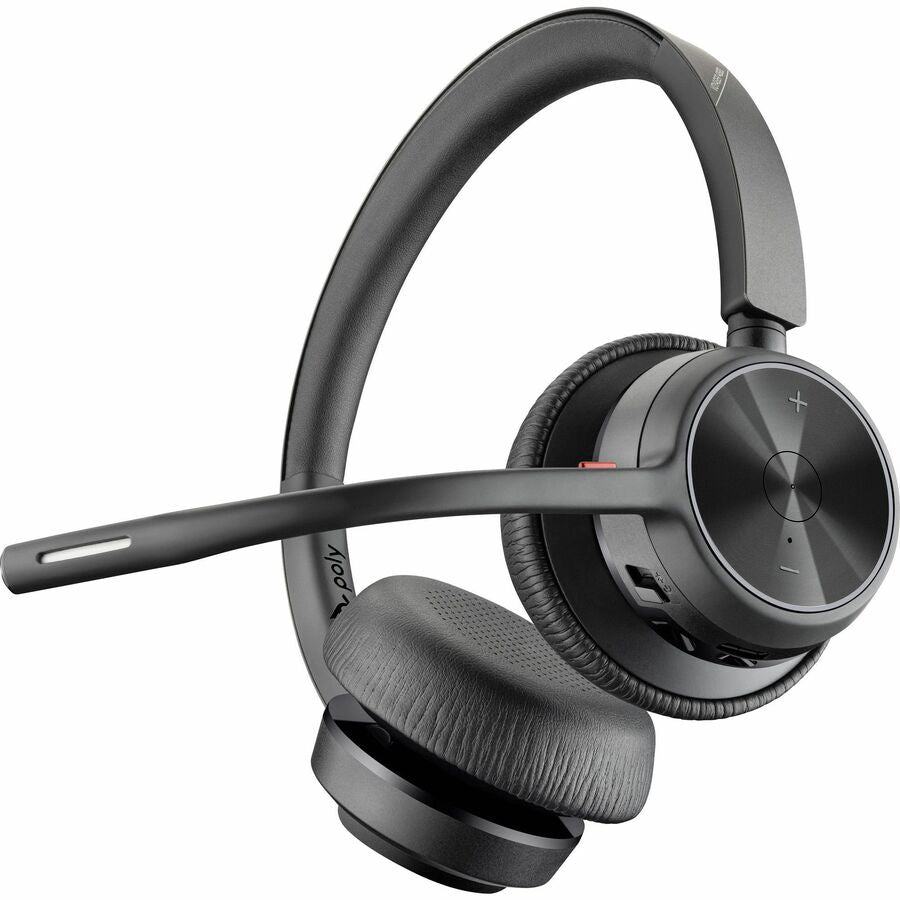 HP Poly 76U49AA Voyager 4320 USB-A Headset + BT700 Dongle - Black