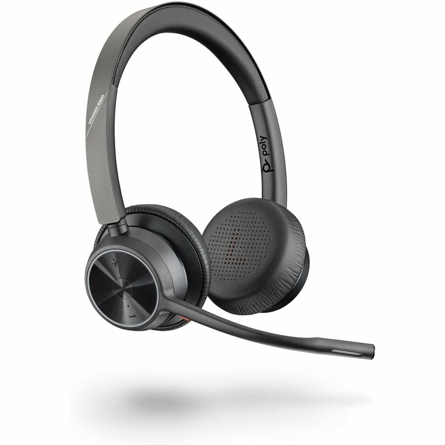 HP Poly 76U49AA Voyager 4320 USB-A Headset + BT700 Dongle - Black