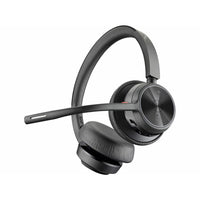 HP Poly 76U50AA Voyager 4320 USB-C Headset + BT700 Dongle -Wired/Wireless -Black