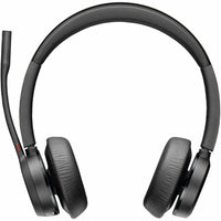 HP Poly 76U50AA Voyager 4320 USB-C Headset + BT700 Dongle -Wired/Wireless -Black
