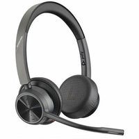 HP Poly 76U50AA Voyager 4320 USB-C Headset + BT700 Dongle -Wired/Wireless -Black