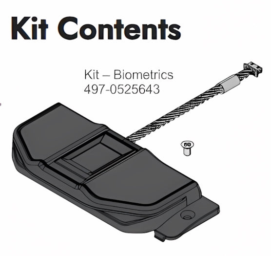 NCR 7772-K151 Kit - Biometrics Reader - for NCR CX7 and CX5 All-in-One POS