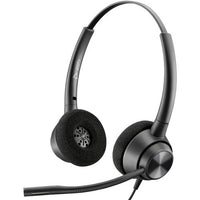 HP Poly 77T26AA EncorePro 320 with Quick Disconnect Binaural Headset TAA