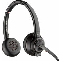 HP Poly 77T33AA#ABA Savi 8220 UC DECT USB-A Headset - Noise Canceling - Black