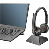HP Poly 77T33AA#ABA Savi 8220 UC DECT USB-A Headset - Noise Canceling - Black
