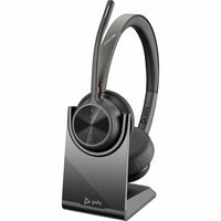 HP Poly 77Y99AA Voyager 4320 UC Stereo USB-A Headset + BT700 Adapter - Black