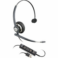 HP Poly 783N5AA EncorePro 715 USB-A Monoaural Headset TAA - Mono