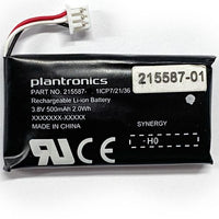 HP Poly 784P8AA Battery for Headset - Battery Rechargeable - Proprietary Battery