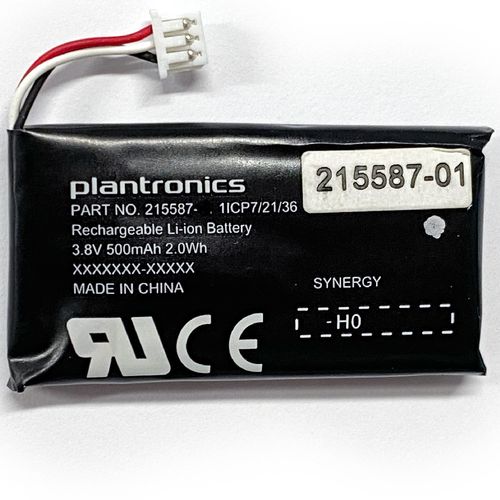 HP Poly 784P8AA Battery for Headset - Battery Rechargeable - Proprietary Battery