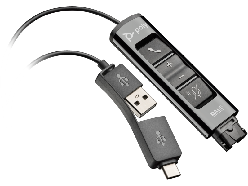 HP Poly 784P9AA USB-A to USB-C Cable (1500mm) for Poly Voyager 4310, 4320