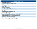 NCR 7879M240 RealScan 79e Bi-Optic Imager - Scanner/Scale (Full Size 20"/50.9cm)