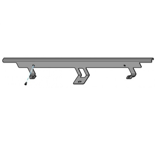 NCR 7895-K733 .5 Inch (1.2cm) Bracket to extend width of Scanner for NCR 7895