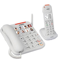 VTech SN5147 Careline Amplified Corded/Cordless Handset Phone Answering System