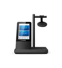 Yealink WH66-MONO-UC DECT Wireless Headset with TouchScreen Base Stand