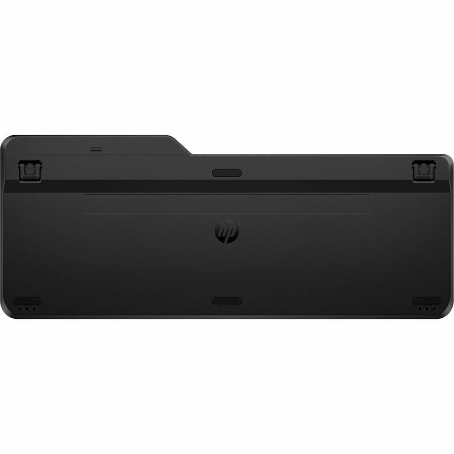 HP 7N7B9AAABA 475 Dual-Mode Wireless Keyboard - Bluetooth - Jet Black
