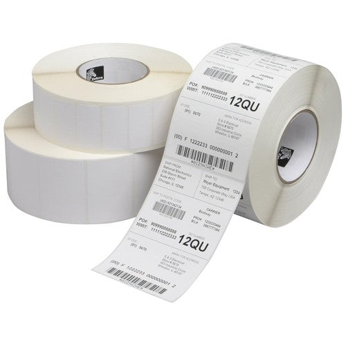 Zebra 800272-125 Z-select 4000t Paper Labels White - 2.25" X 1.25" - Thermal