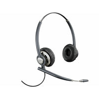 HP Poly 805H6AAABA EncorePro HW720 Binaural Headset +Carry Case TAA