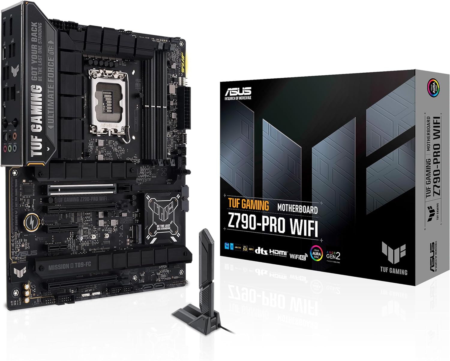 ASUS TUF GAMING Z790-PRO WIFI - Motherboard - ATX - LGA1700 Socket -Z790 Chipset