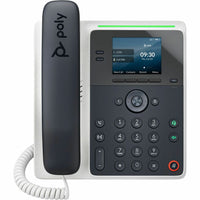 HP Poly 82M86AA Edge E100 IP Phone - Corded - 2.8" LCD - 3 Multiple Conferencing