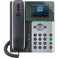 HP Poly 82M88AA Edge E320 IP Phone - Corded/Cordless - Bluetooth, NFC - 3.5" LCD