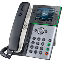 HP Poly 82M88AA Edge E320 IP Phone and PoE-enabled - 3.5" LCD