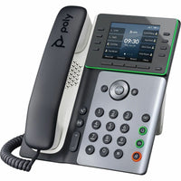 HP Poly 82M89AA Edge E350 IP Phone - Corded/Cordless - Wi-Fi, Bluetooth