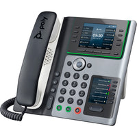 HP Poly 82M90AA Edge E450 IP Phone and PoE-enabled - 3.5" LCD