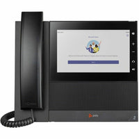 HP Poly 82Z84AA CCX 600 IP Phone - Corded/Cordless - Wi-Fi, Bluetooth