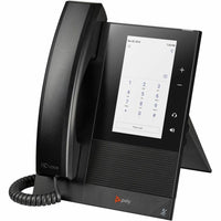 HP Poly 848Z8AA#AC3 CCX 400 IP Phone - Corded - Desktop, Wall Mountable