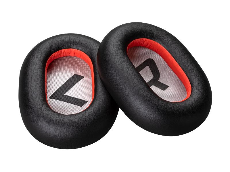 HP Poly 85Q42AA Voyager 8200 Black Leatherette Ear Cushions
