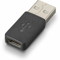 HP Poly 85Q48AA USB-A to C Adapter 1 x 4 -pin USB Type A 1 x 24 -pin USB Type C