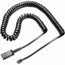 HP Poly 85R38AA M22 Replacement Coil Cord for Headset - Black