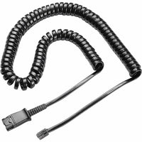 HP Poly 85R38AA M22 Replacement Coil Cord for Headset - Black