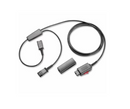HP Poly 85S07AA Headsets IN-LINE Y-ADAPTER TRAINER CABLE - 7 ft