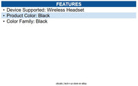 HP Poly 85T32AA#ABA Cradle Wireless Headset - Charging Capability - Black