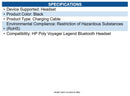 HP Poly 85T36AA#ABA Poly Voyager Legend AC Power Charging Cable