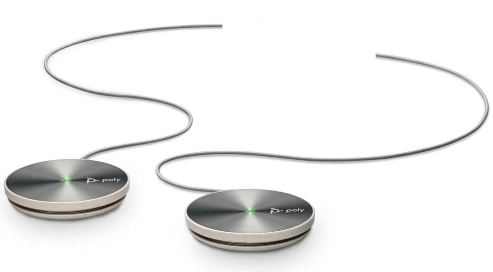 HP Poly 85X02AA Trio C60 Expansion Microphones - Designed for the Poly Trio C60