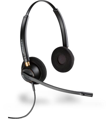 HPI 89434-01 EncorePro HW520 Headset - Stereo - Wired - Noise Cancelling