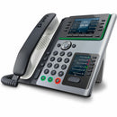HP Poly 89B54AA Edge IP Phone - Corded - Desktop - Black - TAA Compliant