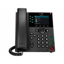 HP Poly 89B69AA#ABA VVX 350 IP Phone - Corded - Corded - Desktop, Wall Mountable