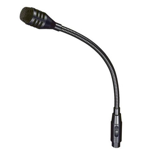 Bogen DDU250 16" Flexible Gooseneck Desktop Corded Microphone w PTT PTL Switch