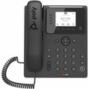 HP Poly 8F3G3AA#ABA CCX 350 IP Phone - Corded - Corded - Desktop, Wall Mountable