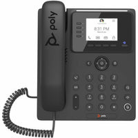 HP Poly 8F3G3AA#ABA CCX 350 IP Phone - Corded - Corded - Desktop, Wall Mountable