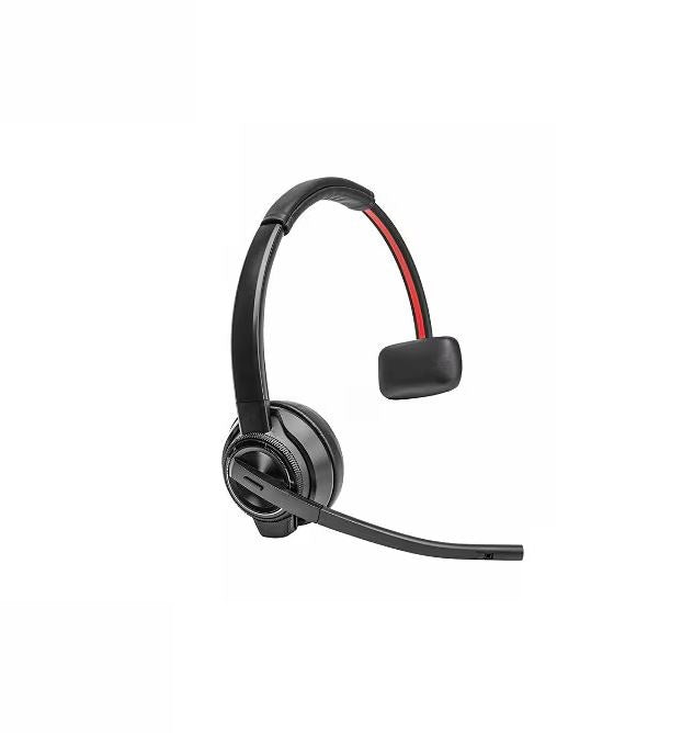 HP Poly 8L7E9AA#ABA Savi 8410 Wireless DECT Headset System - Black