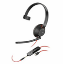 HP Poly 8M3W7AA#ABA Blackwire 5210 Headset +Inline Cable +USB-C/A Adapter TAA
