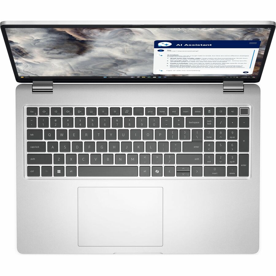 Dell 8V43M Pro 16 Plus PB16250 16" Copilot+ PC Notebook - Full HD Plus - Silver