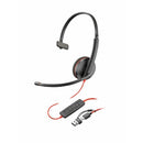 HP Poly 8X214AA Blackwire 3210 Monaural USB-C Headset - Mono - Wired