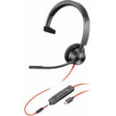 HP Poly 8X217AA Blackwire 3315 Monaural USB-C Headset - Mono - Wired